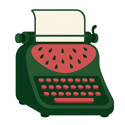 Watermelon Ink Icon